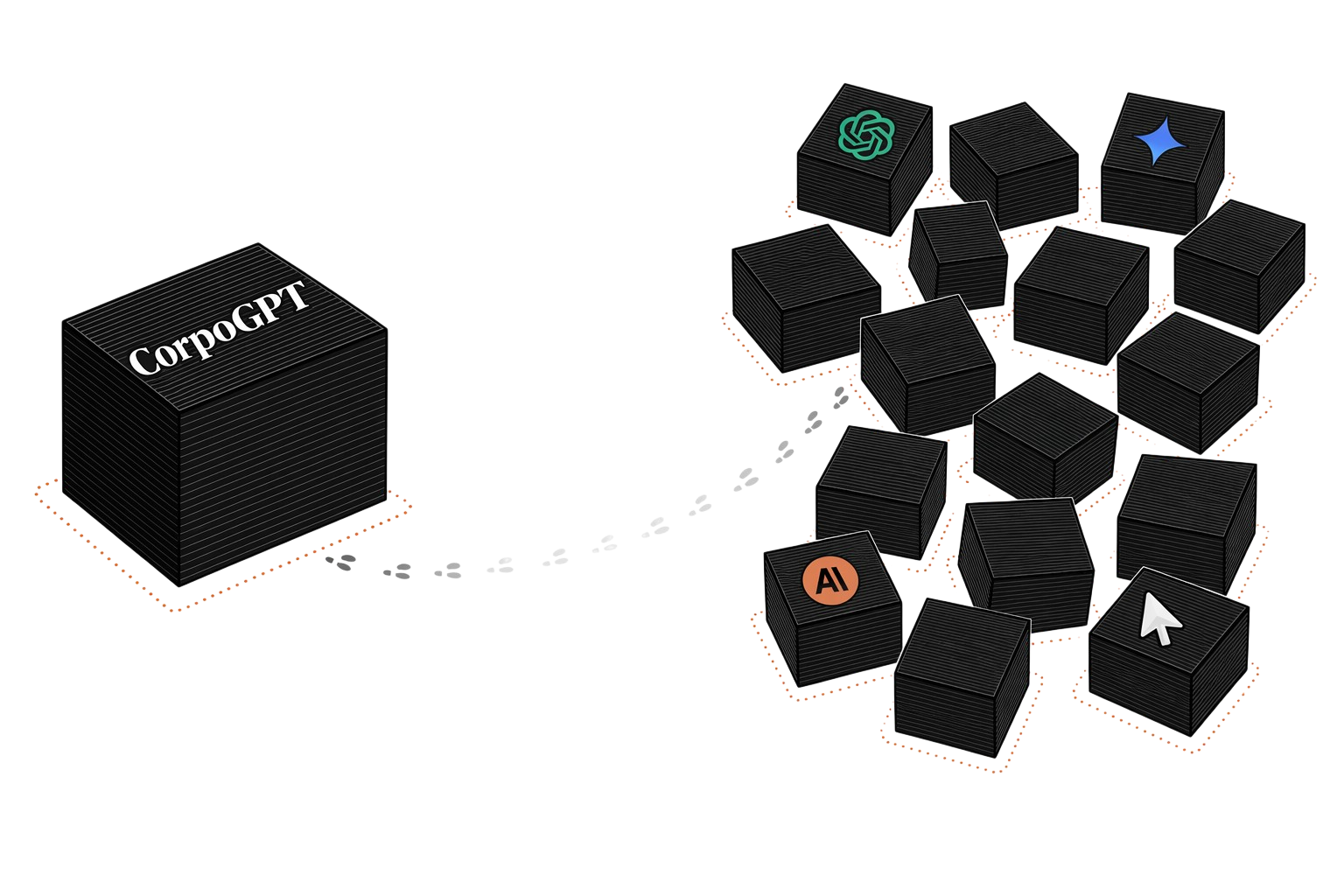 A company assistant sits idle while employees scatter to the AI tools they actually prefer.